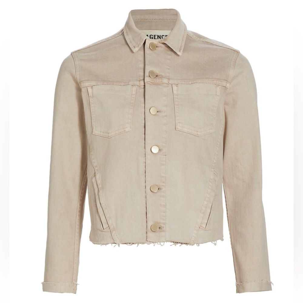 L’Agence denim jacket